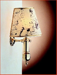 Lamps Natural brass for  internalexternal art..2205.LP