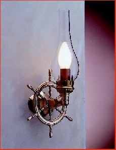 Lampade Esterno-Interno in ottone lucido  art.2236