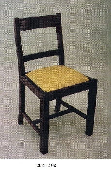 Divani sedie e poltrone Sedie in pelle o paglia Vienna Art.194