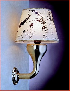 Lampade Esterno-Interno in ottone lucido  art..2285