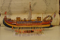 Items and Nautical instruments Boat and motorboat models Roman ship