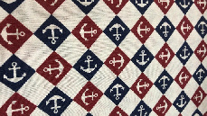 Flags, fabrics and linens  Anchor - boat