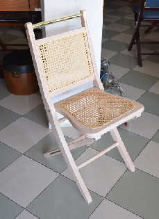 Artigianal furniture and proposals Offers furniture - chairs - armchairsairs on display art.78 Folding chair p.v.
