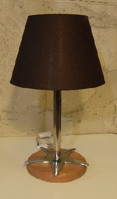 Lampade Da tavolo in ottone lucido e cromato  art.5901