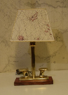Lampade Da tavolo in ottone lucido e cromato Art. 5905 - bitte 