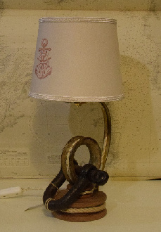 Lampade Da tavolo in ottone lucido e cromato Art.5907 - grillo