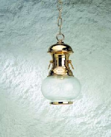 Lampade Per interno in ottone in bagno oro zecchino S102 CLIPPER