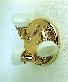 Lampade Per interno in ottone in bagno oro zecchino S231 ALTAIR