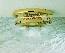 Lampade Per interno in ottone in bagno oro zecchino S239 NAUTILUS