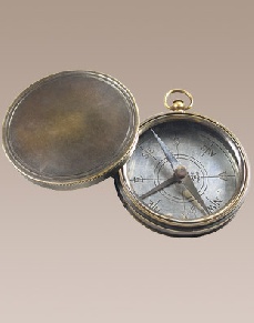 Items and Nautical instruments Compasses and hourglasses CO007 Victorian Trails Co