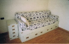 Artigianal furniture and proposals Beds and bunks White sleeper p