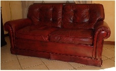 Sofas, chairs and armchairs Pelt or cloth sofa 2 seater sofa