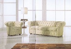Divani sedie e poltrone Divani in pelle o stoffa divano chester