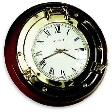 Items and Nautical instruments Clocks and barometers wood-based
