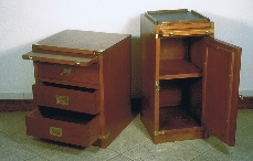 Artigianal furniture and proposals Chests of drawers and bedside tables 3 drawer bedside + m.o.