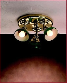 Lamps Indoor treated brass Art.3223 Puerto Vallarta