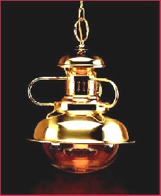 Lamps Indoor treated brass Art.3002 Porto Acquarius