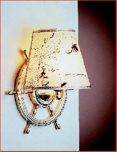 Lamps Natural brass for  internalexternal Art.2215.LP