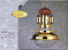 Lampade Per interno ottone bagno oro- legno Monviso