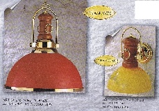 Lampade Per interno ottone bagno oro- legno Chamonix 2