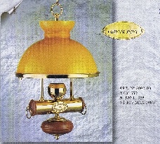 Lampade Per interno ottone bagno oro- legno Gressoney