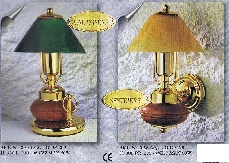 Lampade Per interno ottone bagno oro- legno Gressoney - Val d´isere 2
