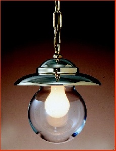 Lampade Esterno-Interno in ottone lucido ART. 2071B .LT