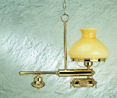 Lampade Per interno in ottone in bagno oro zecchino S41  BATON ROUGE