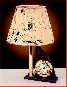 Lampade Da tavolo in ottone lucido e cromato ART.2238.LP