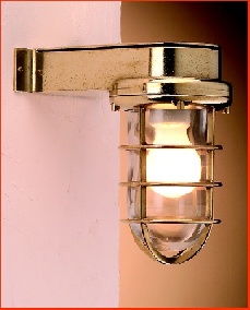 Lamps Natural brass for  internalexternal art..2430.LS -LT