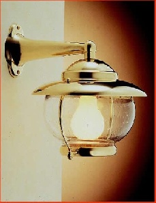 Lampade Esterno-Interno in ottone lucido art..2118