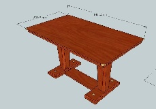 Artigianal furniture and proposals Tables table Versilia