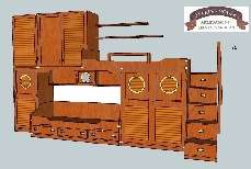 Artigianal furniture and proposals Bunk beds Prop.60 Bunk Beds