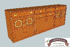 Artigianal furniture and proposals Kitchen cabinet Art. 99 Mobile preservati