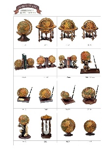 Items and Nautical instruments Planisphere Globes Table