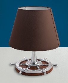 Lampade Da tavolo in ottone lucido e cromato Art. 2281.CPM.TK
