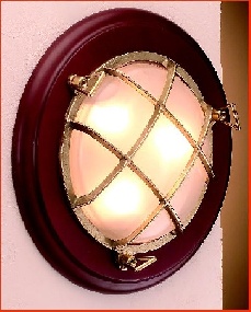 Lampade Esterno-Interno in ottone lucido FOR art.2327.LS  LED